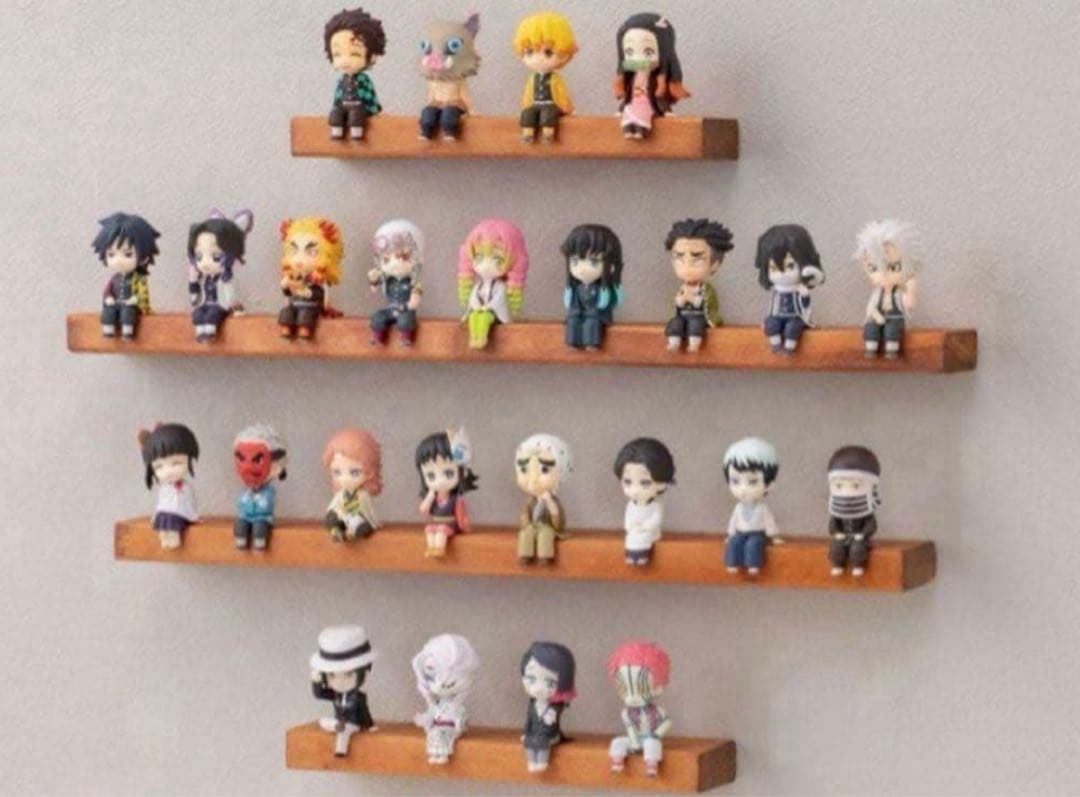 鬼滅の刃 伊黒小芭内 甘露寺蜜璃 座る 25体セット フィギュア