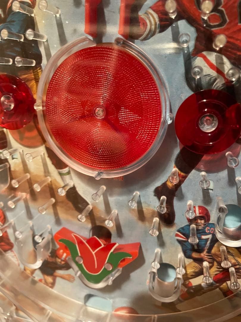 箱ケース付き希少　ヴィンテージ・フットボール・パチンコ・ピンボールゲーム