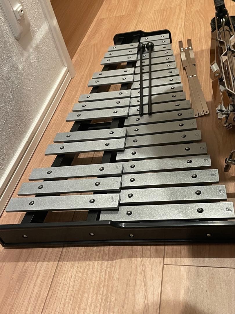 グロッケン 鉄琴 32音 スタンド付属 マレットx2本