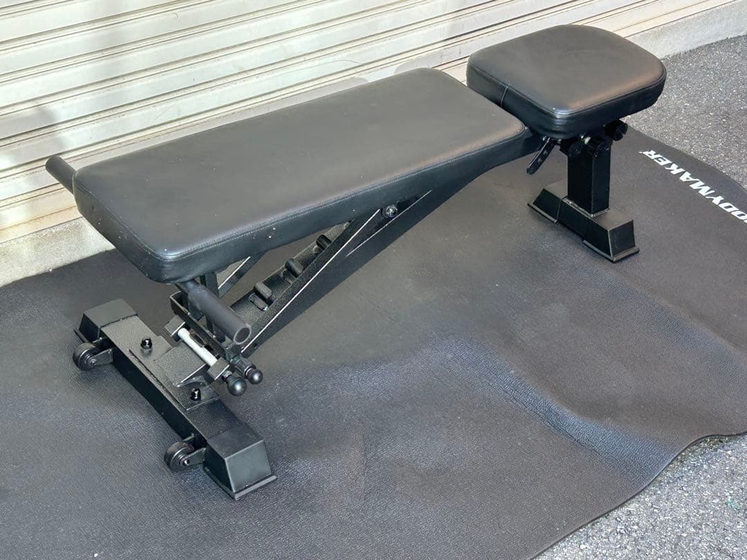 バーウイング　トレーニングベンチ　インクラインベンチ　角度調整OK