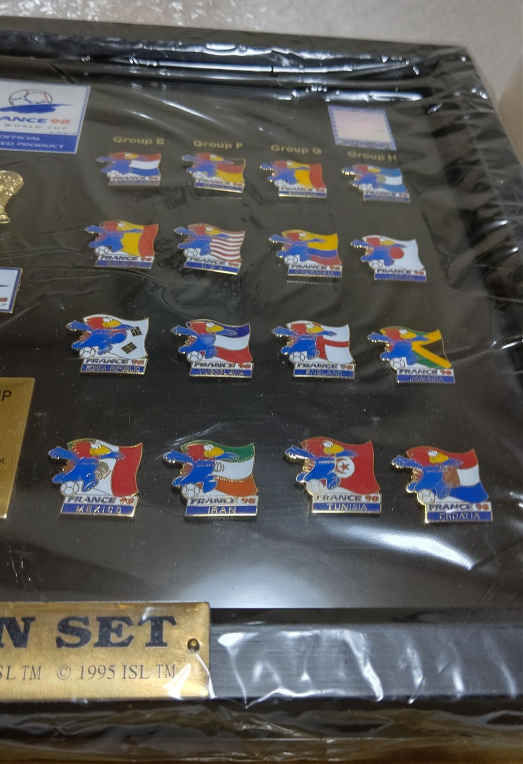 サッカービンズ記念額装 1998年フランス大会