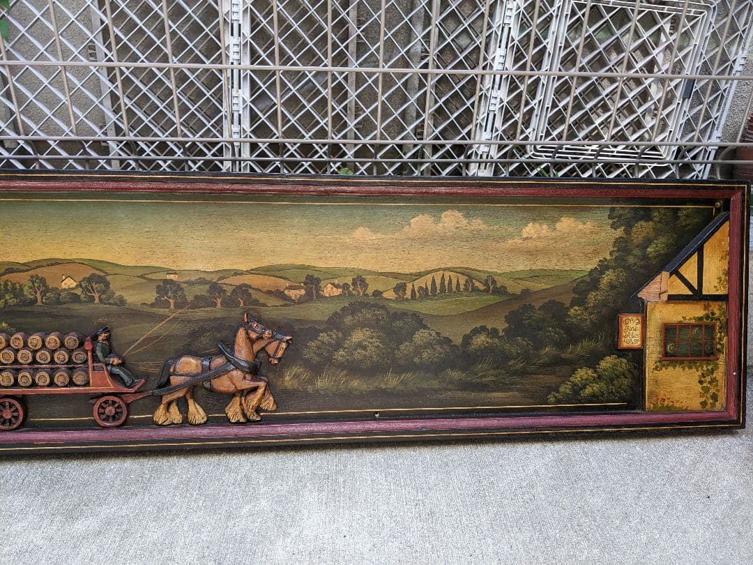 【再々値下げ】ウッドプレート　アンティーク