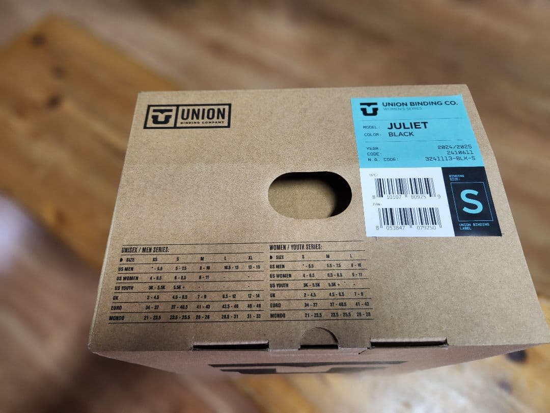 24-25 UNION JULET (S サイズ)