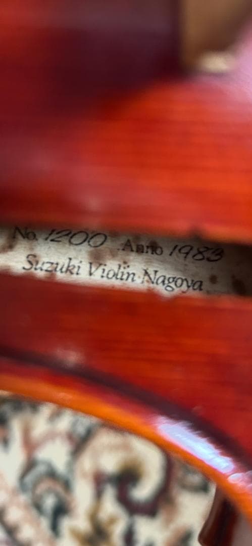 SUZUKI No.1200 4/4 エターナル バイオリン Anno 1983