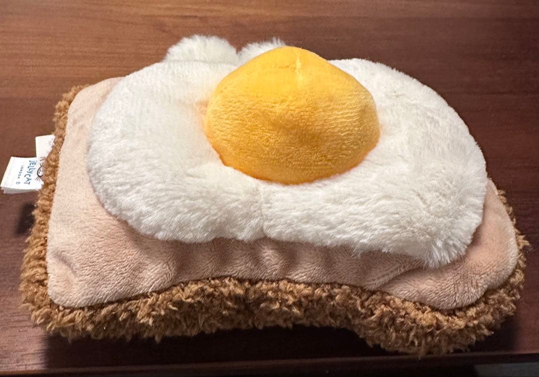 【1月末迄】エグランタイン エッグ・オン・トーストぬいぐるみ