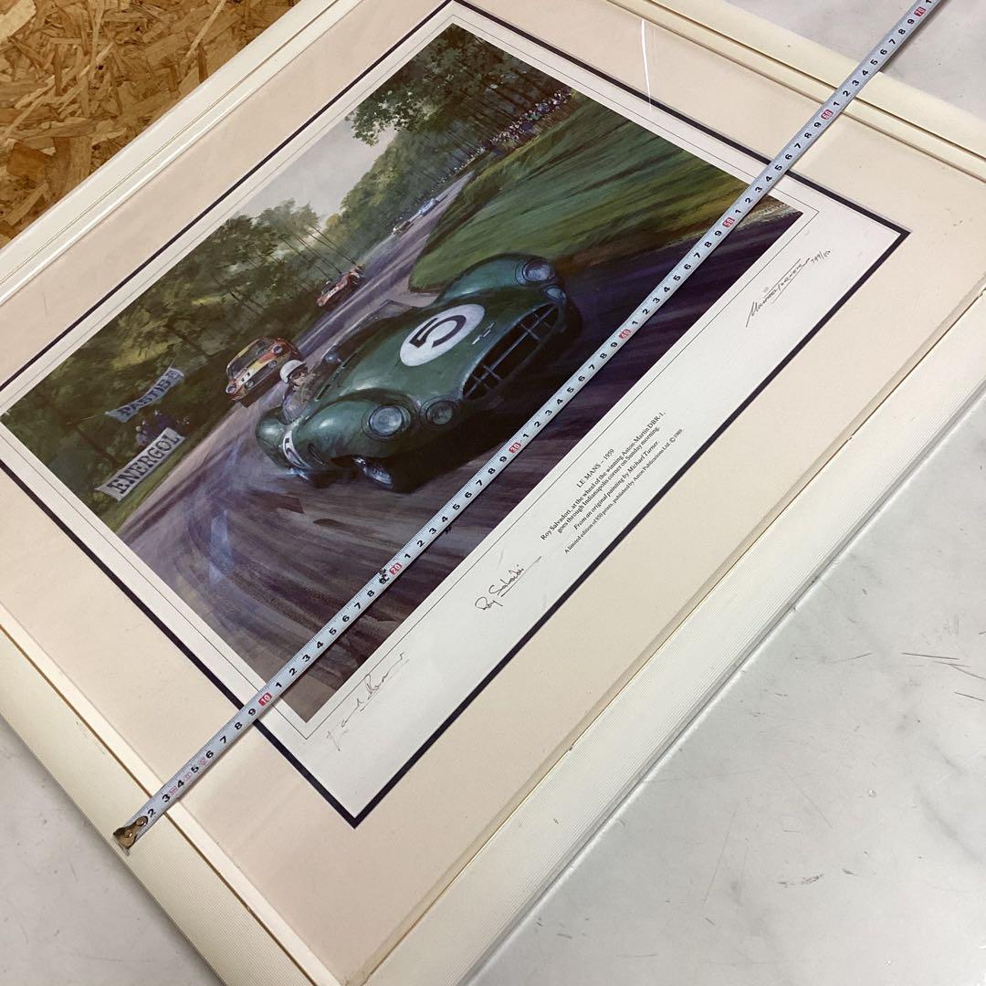 LE MANS - 1959 リトグラフ 限定版　額縁付き　（I 73