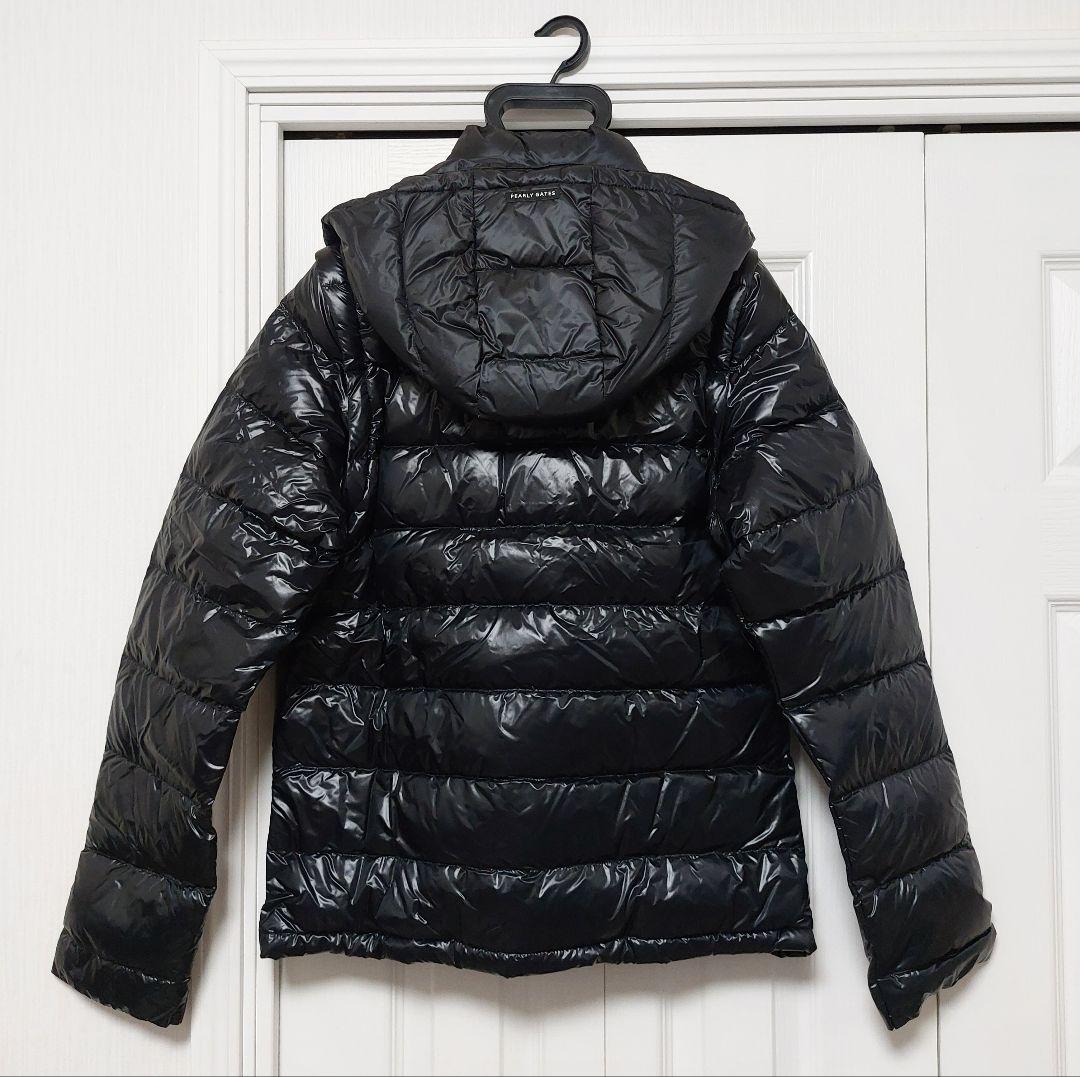 【新品未使用】パーリーゲイツ ダウン サイズ4 ブラックPEARLY GATES