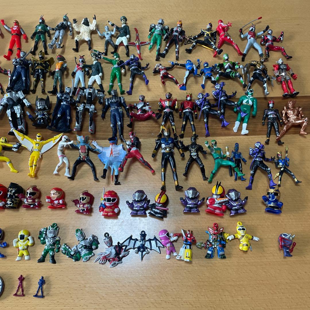 ウルトラマン仮面ライダー スーパー戦隊ソフビセット120点以上