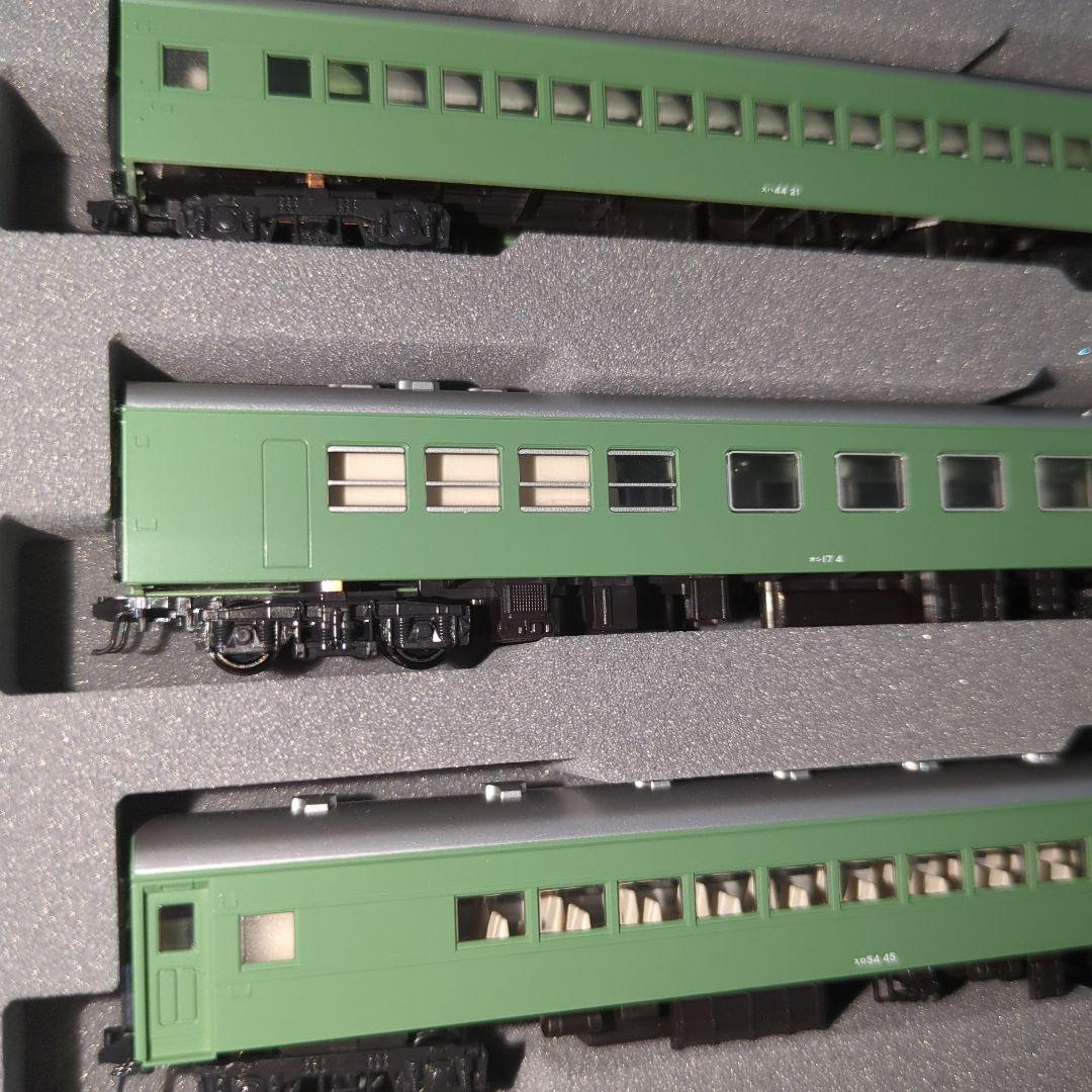 KATO 特急「はと」青大将 7両基本セット 10-234