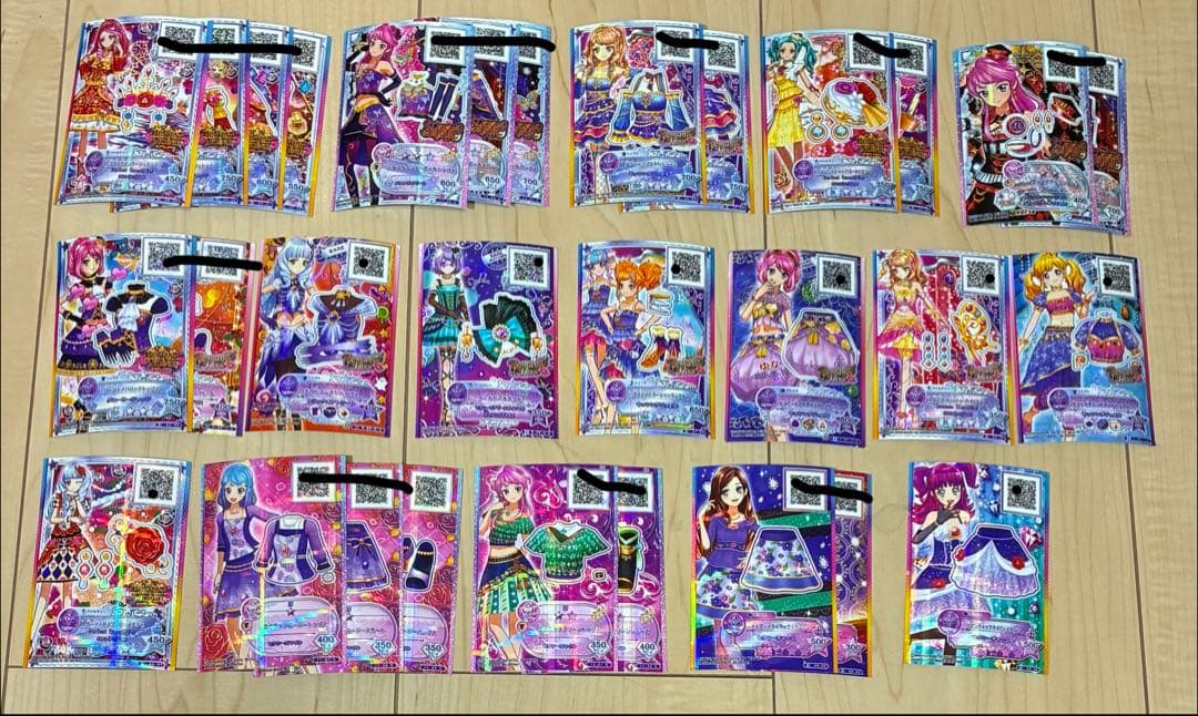 アイカツ カード 引退品 まとめ売り バラ売り可