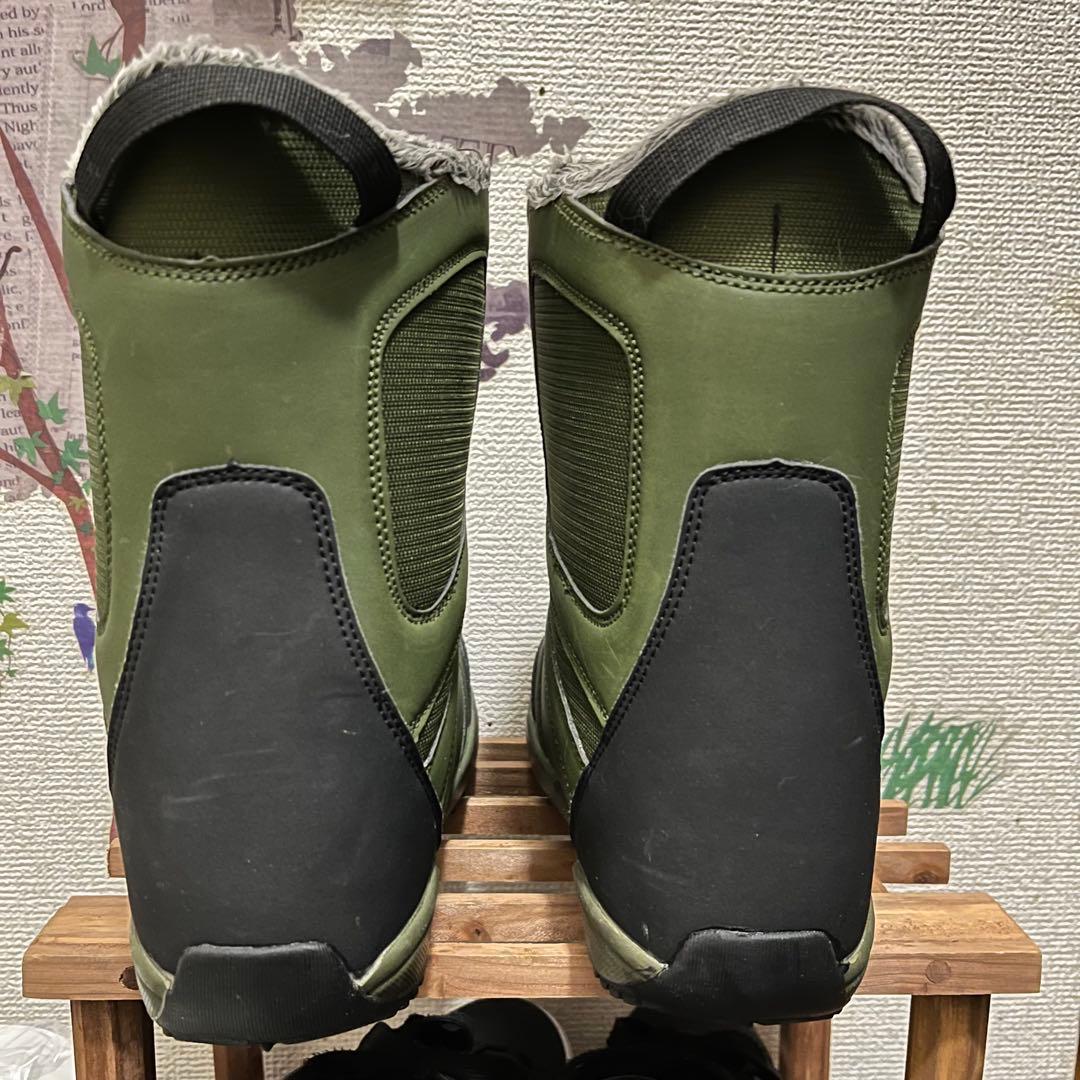 ZUMA スノーボードブーツ ソフト　子ども用 グリーン　24.0 25.0