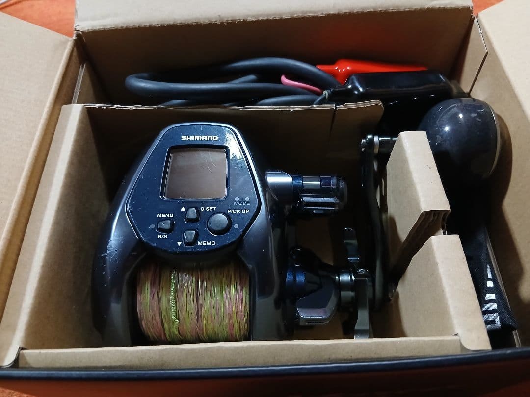 22フォースマスター3000 シマノ 巻上距離38.0km pe6号300m付