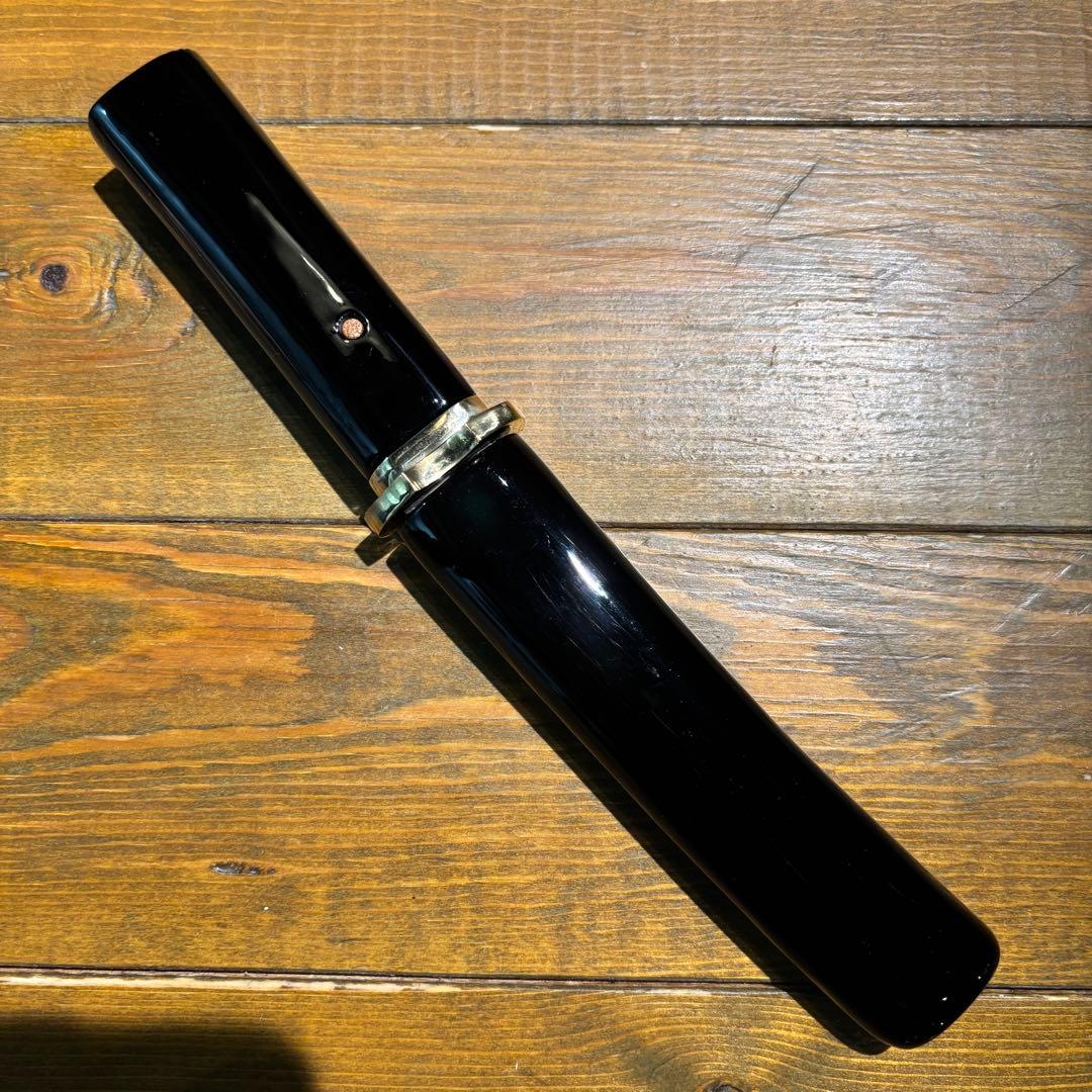 日本刀残欠クラフトナイフNo.85 筑前国住宗次 黒鞘