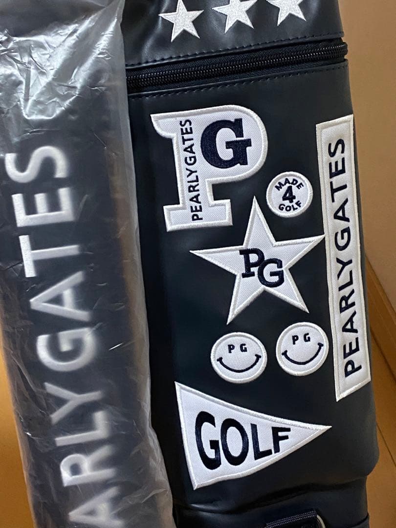 パーリーゲイツ 46インチ対応セルフスタンド　クラブケース　定番　ネイビー