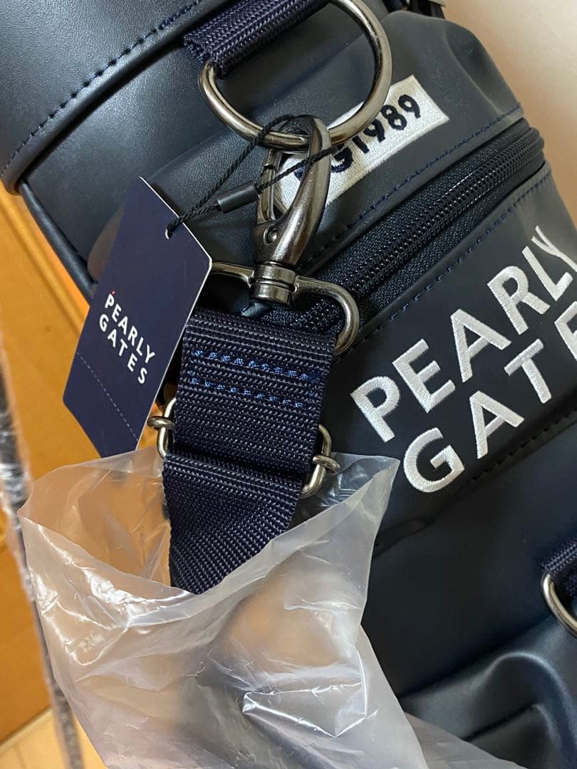 パーリーゲイツ 46インチ対応セルフスタンド　クラブケース　定番　ネイビー