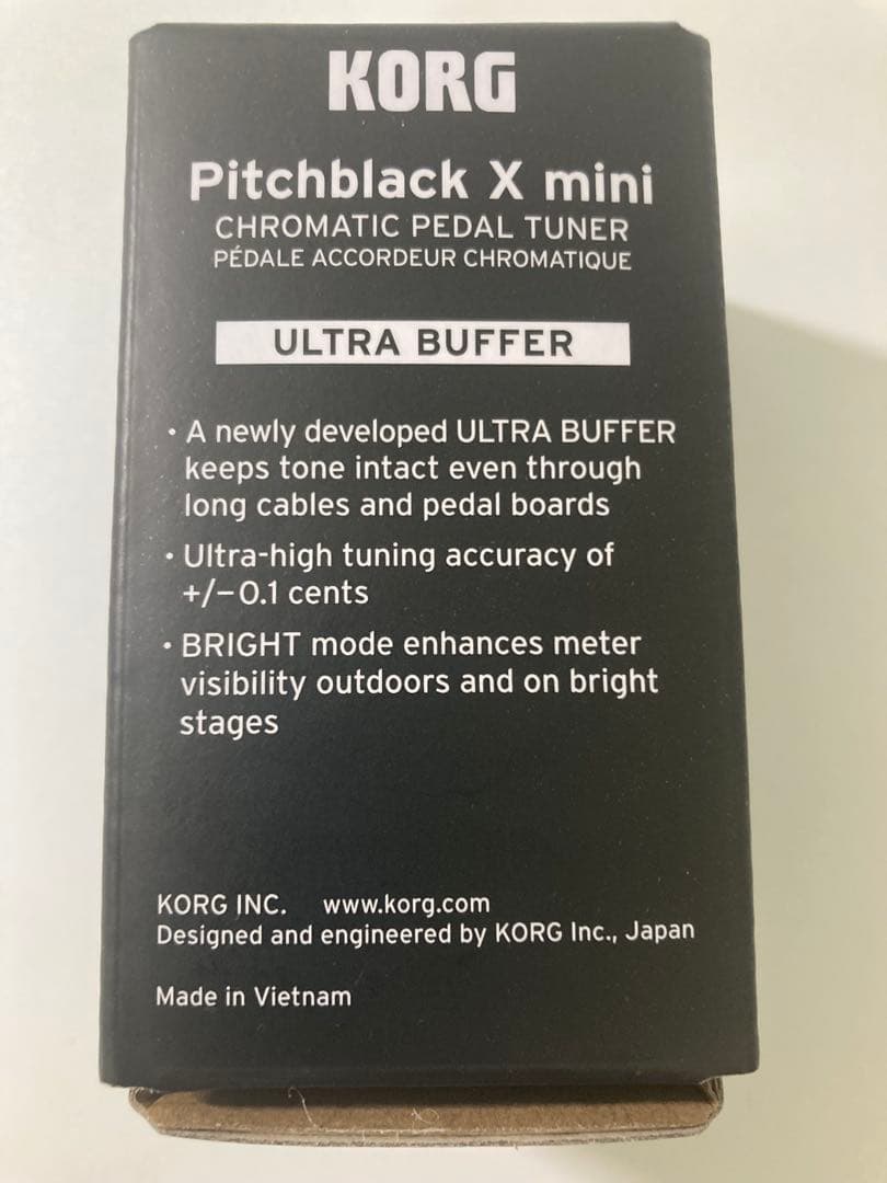 【未使用新品】KORG ( コルグ ) / Pitchblack X mini