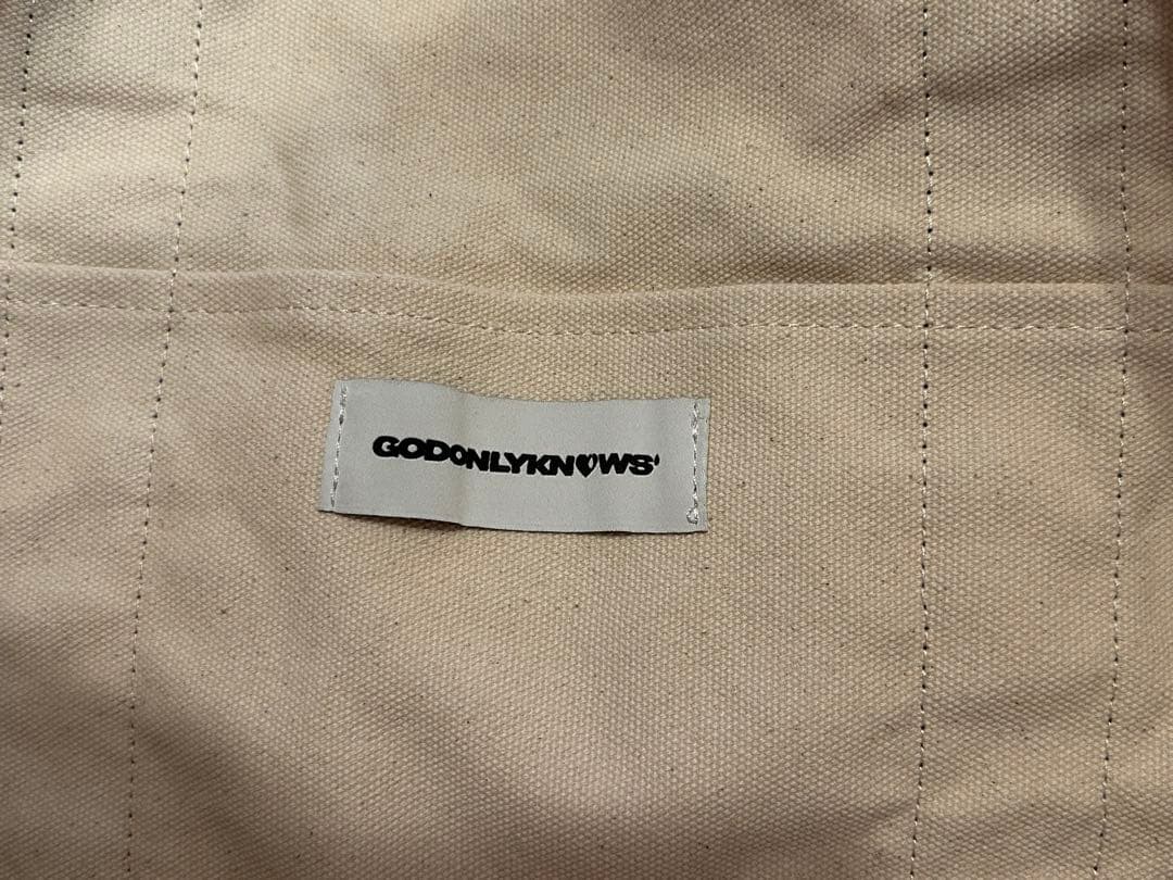 GOD ONLY KNOWS トートバッグ 岩田剛典