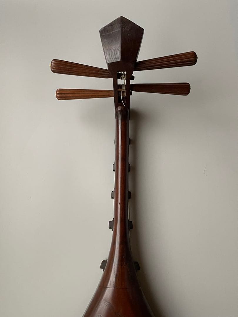 筑前琵琶　撥・架台付属