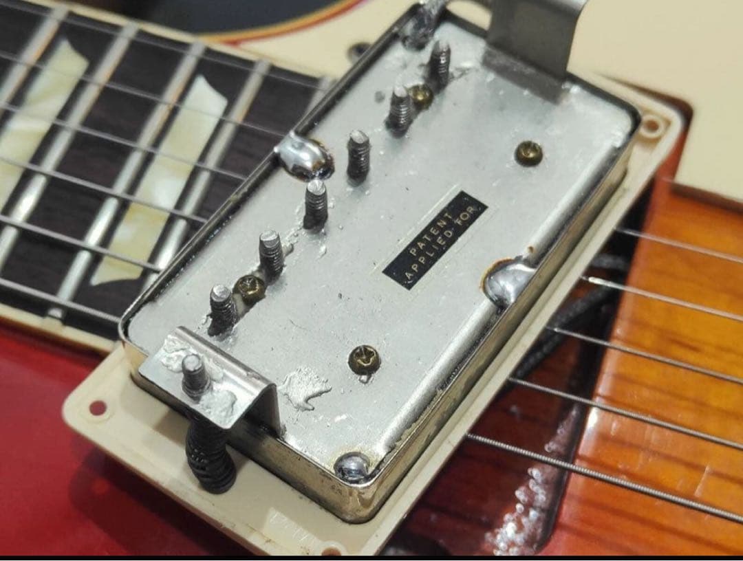 希少 上位機種 無垢 Orville by Gibson LPS-57C 富士弦