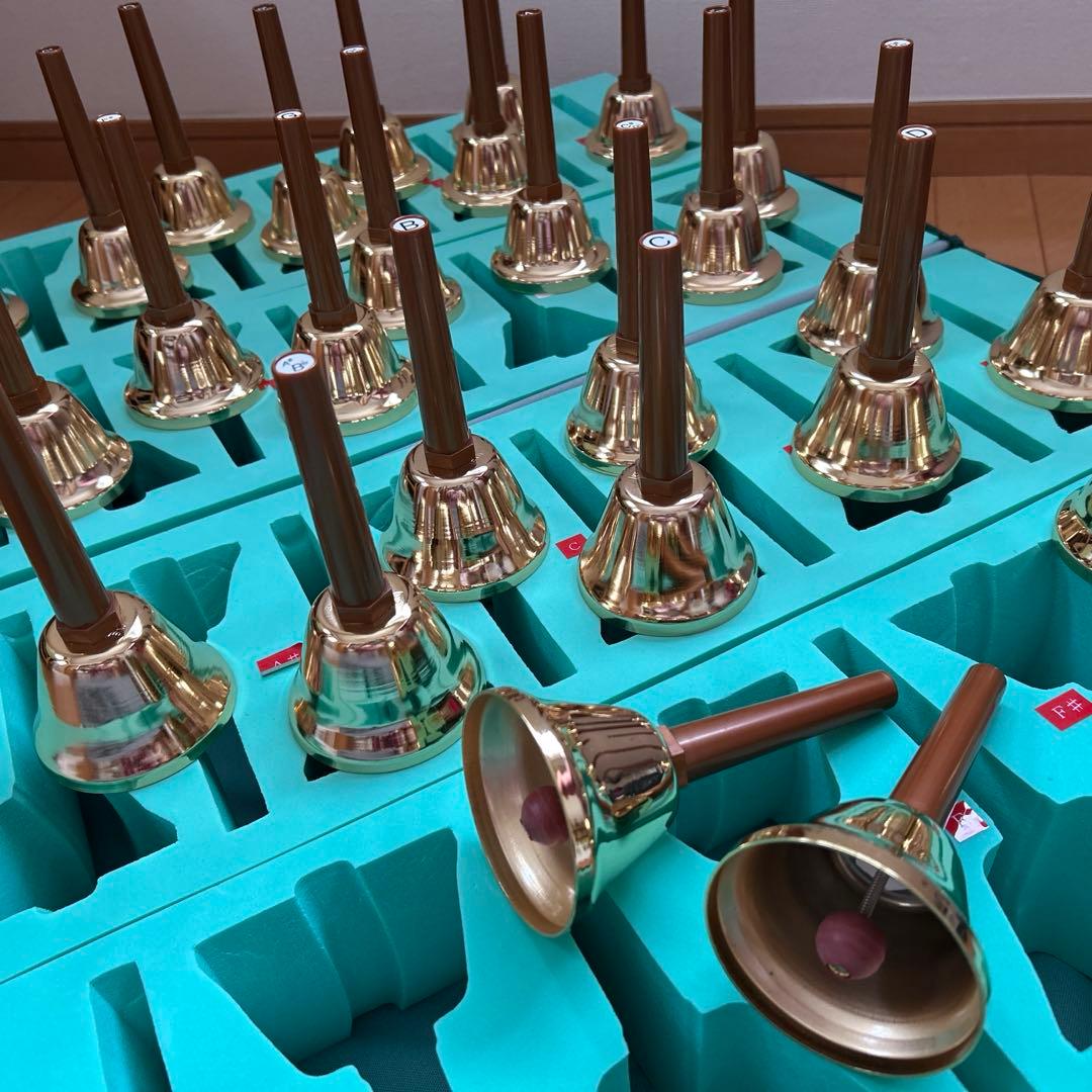 ミュージックベル　ゼンオン　スーパー27音セット　ケース付き