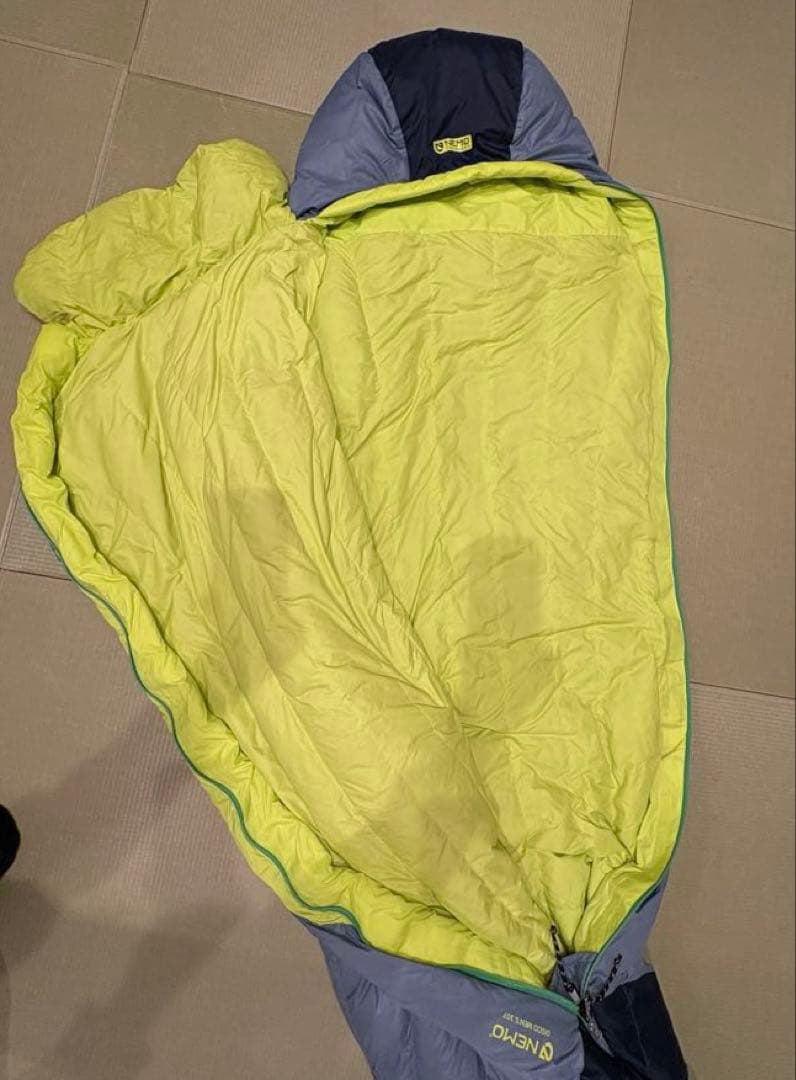 ニーモイクイップメント ディスコ 30 寝袋