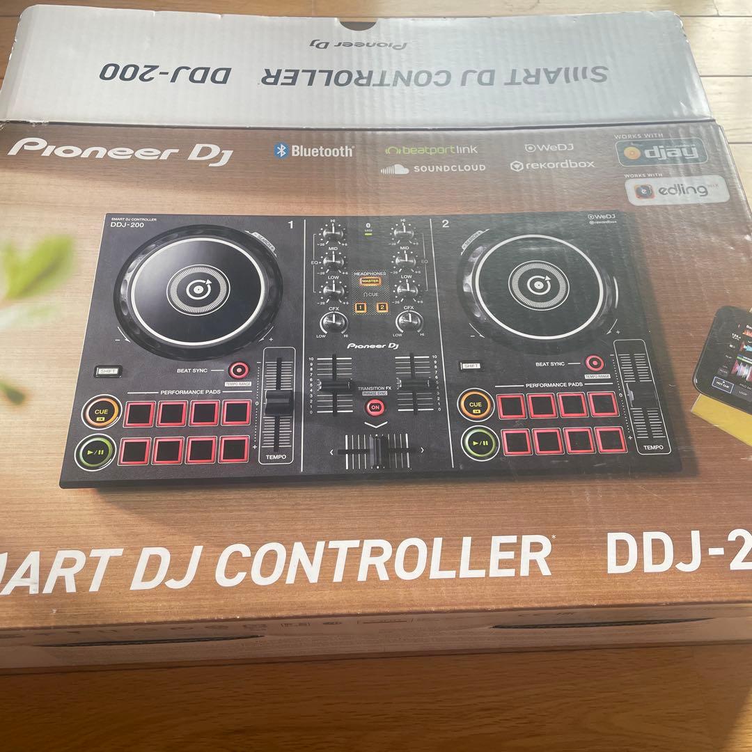 Pioneer DJ DDJ-200 Bluetooth DJコントローラー