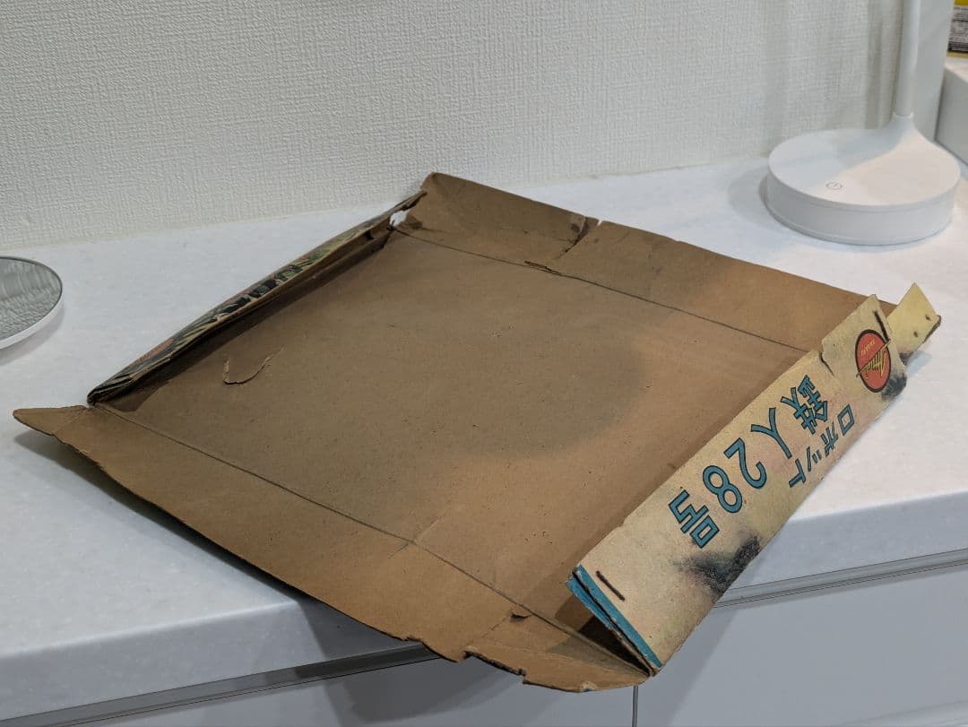 【日本最古級:箱のみ】イマイ 今井 1期 鉄人28号 プラモ 野村トーイ ブリキ