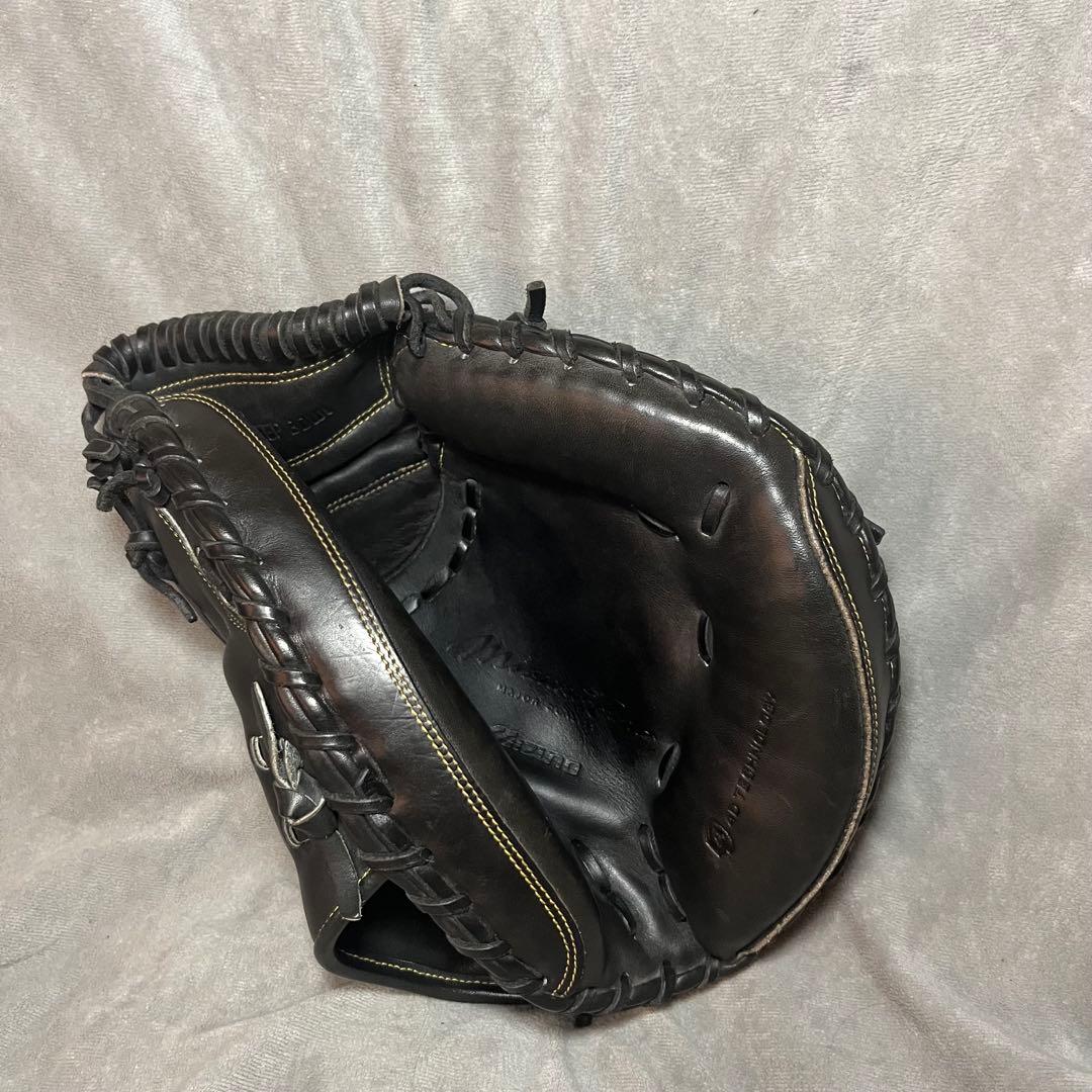 Mizuno pro 軟式キャッチャーミット　ブラック　Mマーク　値下げ不可