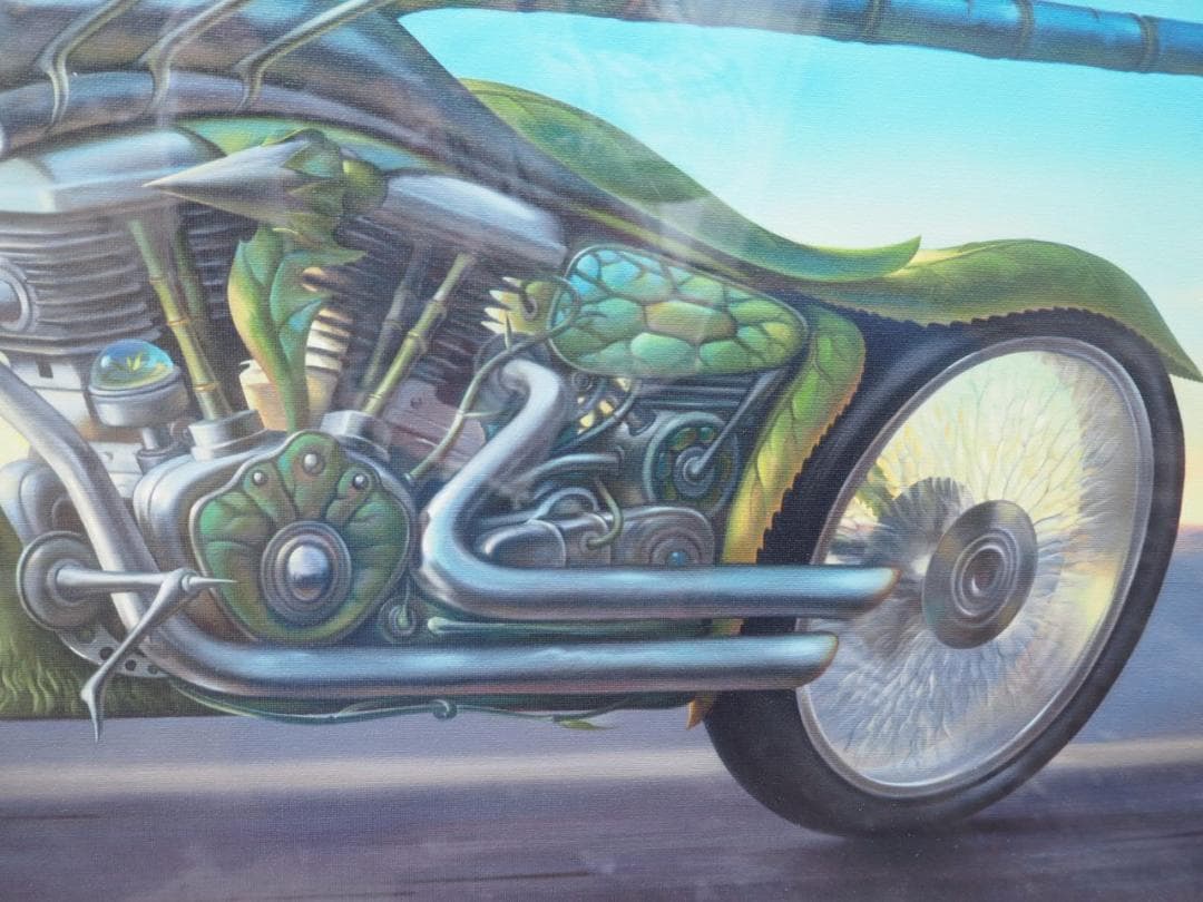 KUSH FINE ART ルート66 絵画　定価¥550000