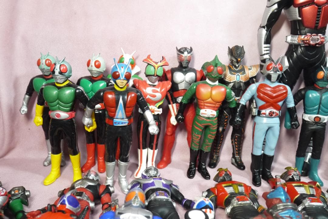 ライダーヒーローシリーズ　ビッグサイズソフビフィギュア　113体セット