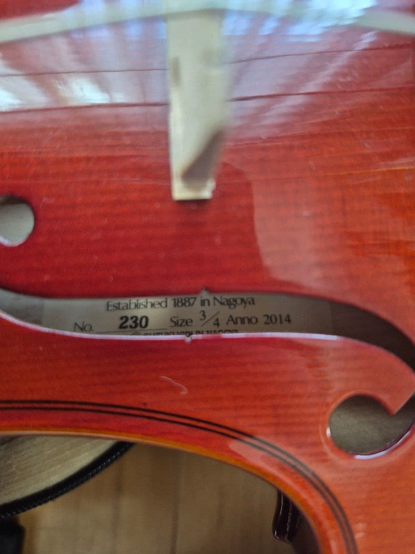 ☆美品☆ SUZUKI バイオリン 3/4 No.230 2014年製