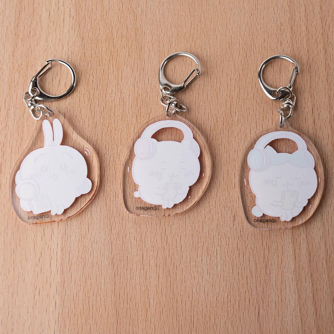 ちいかわ　タワレコ　キーホルダー　3個セット