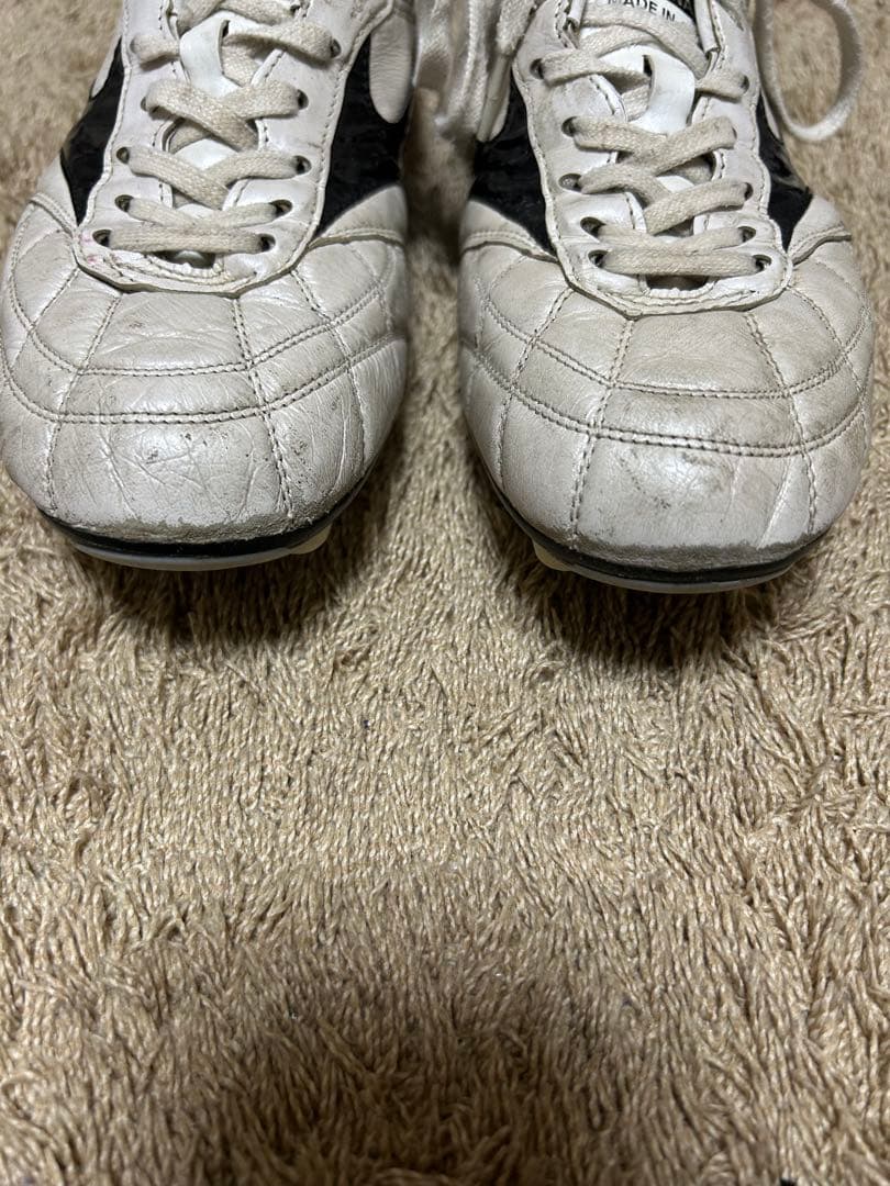 ミズノモレリア II JAPAN ショートタンクロスステッチホワイト×ブラック