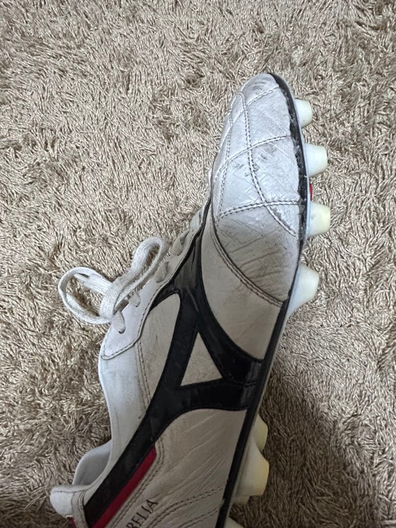 ミズノモレリア II JAPAN ショートタンクロスステッチホワイト×ブラック