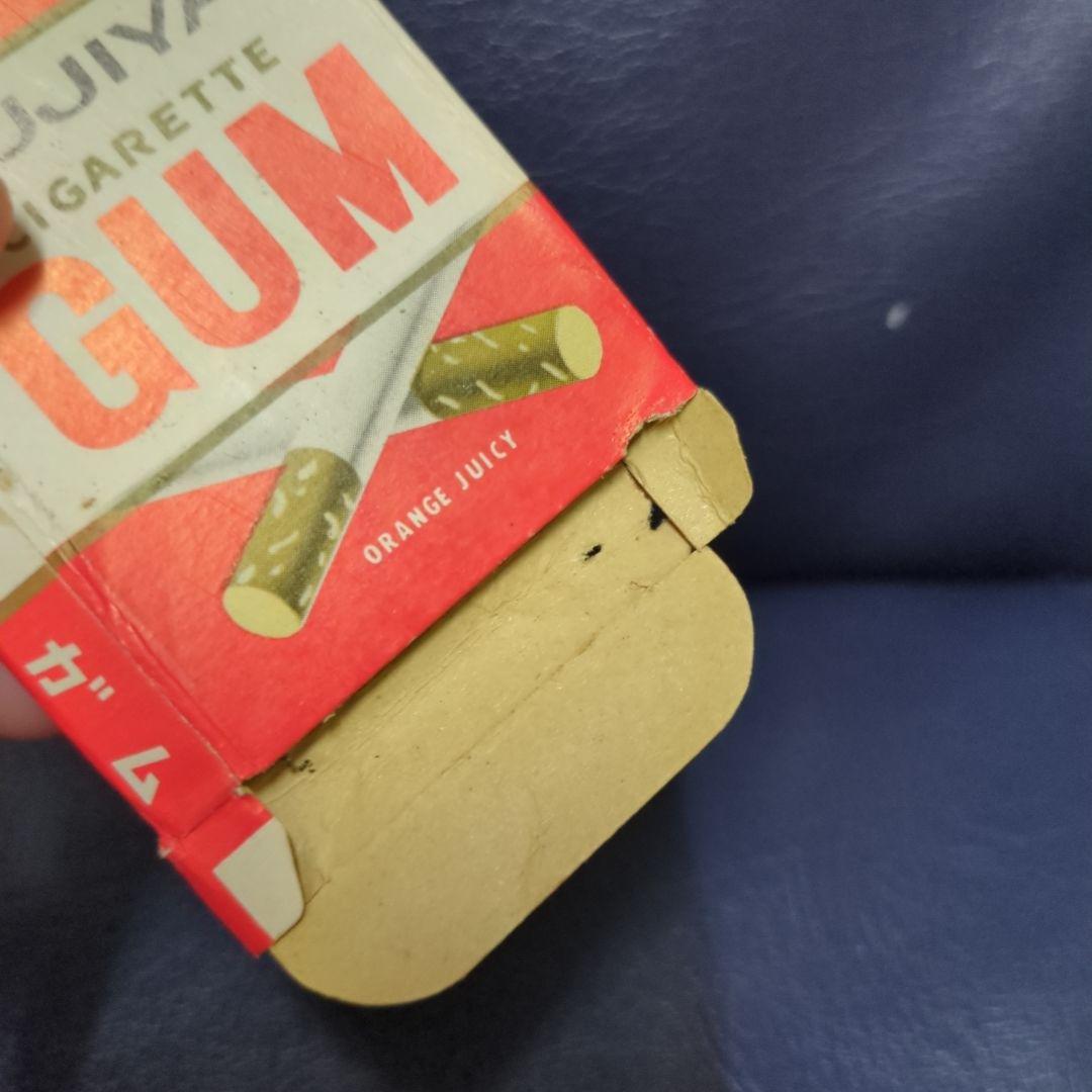 レトロ 不二家 シガレット ガム 空き箱