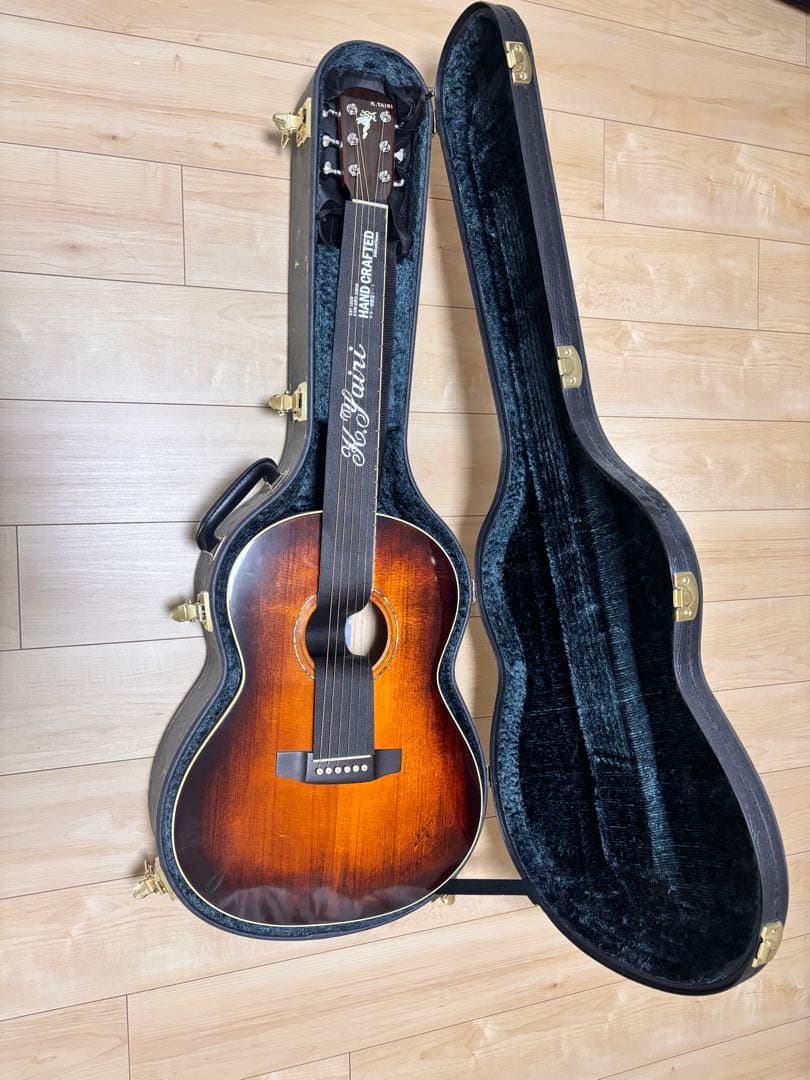 K.YAIRI SRF-MA1 アコースティックギター　ケース・スタンド付き