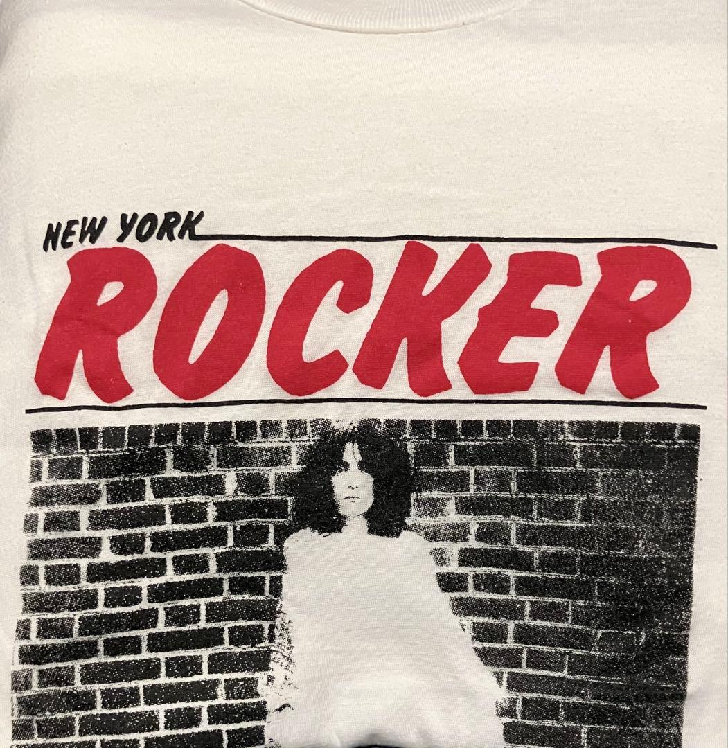 野口推薦パティ・スミス フォトT NEW YORK ROCKER メイプルソープ