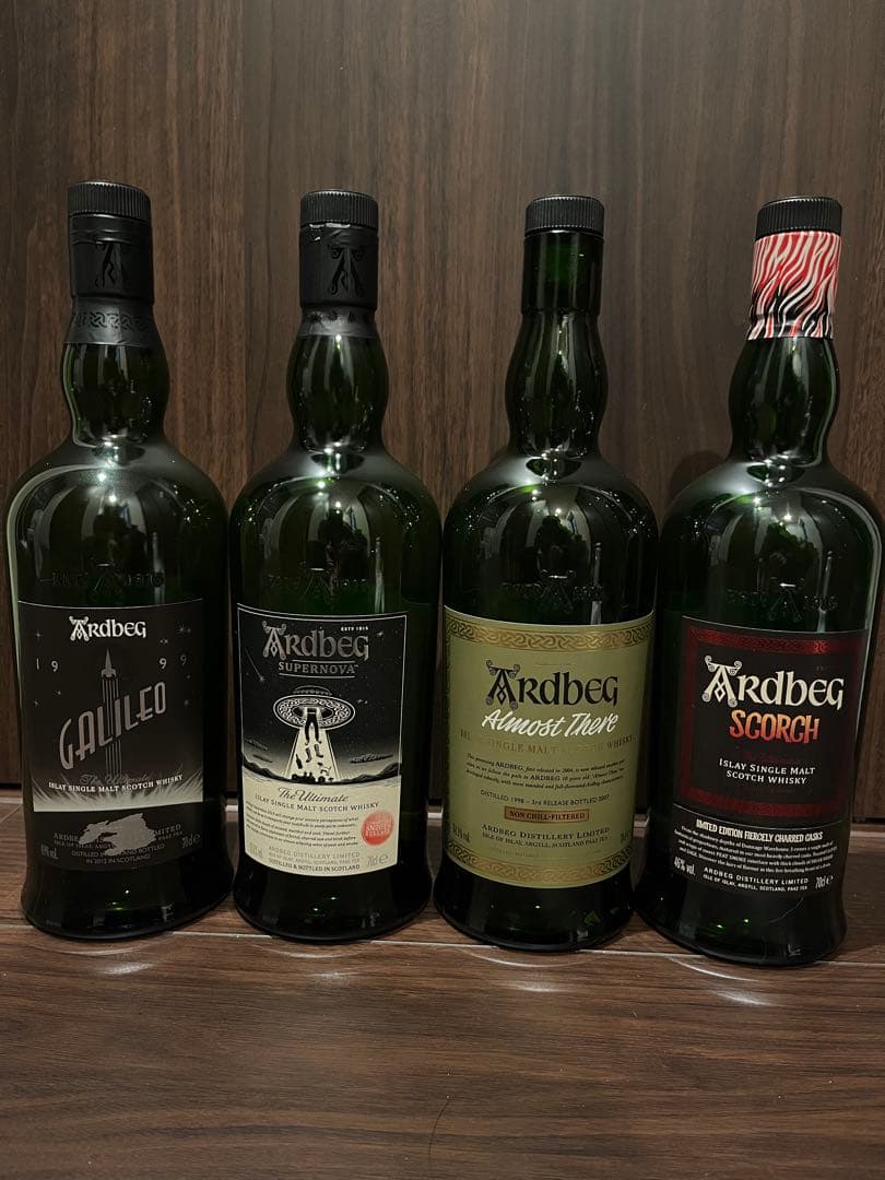 ［空瓶］Ardbeg /Galileo等 計4点セット（アードベッグ ガリレオ）