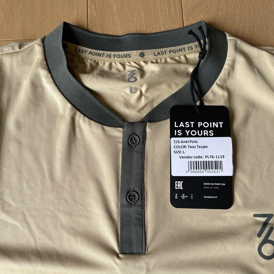 日本初上陸　76 セブンシックス　テニスウェア　上下　サイズL（XL）