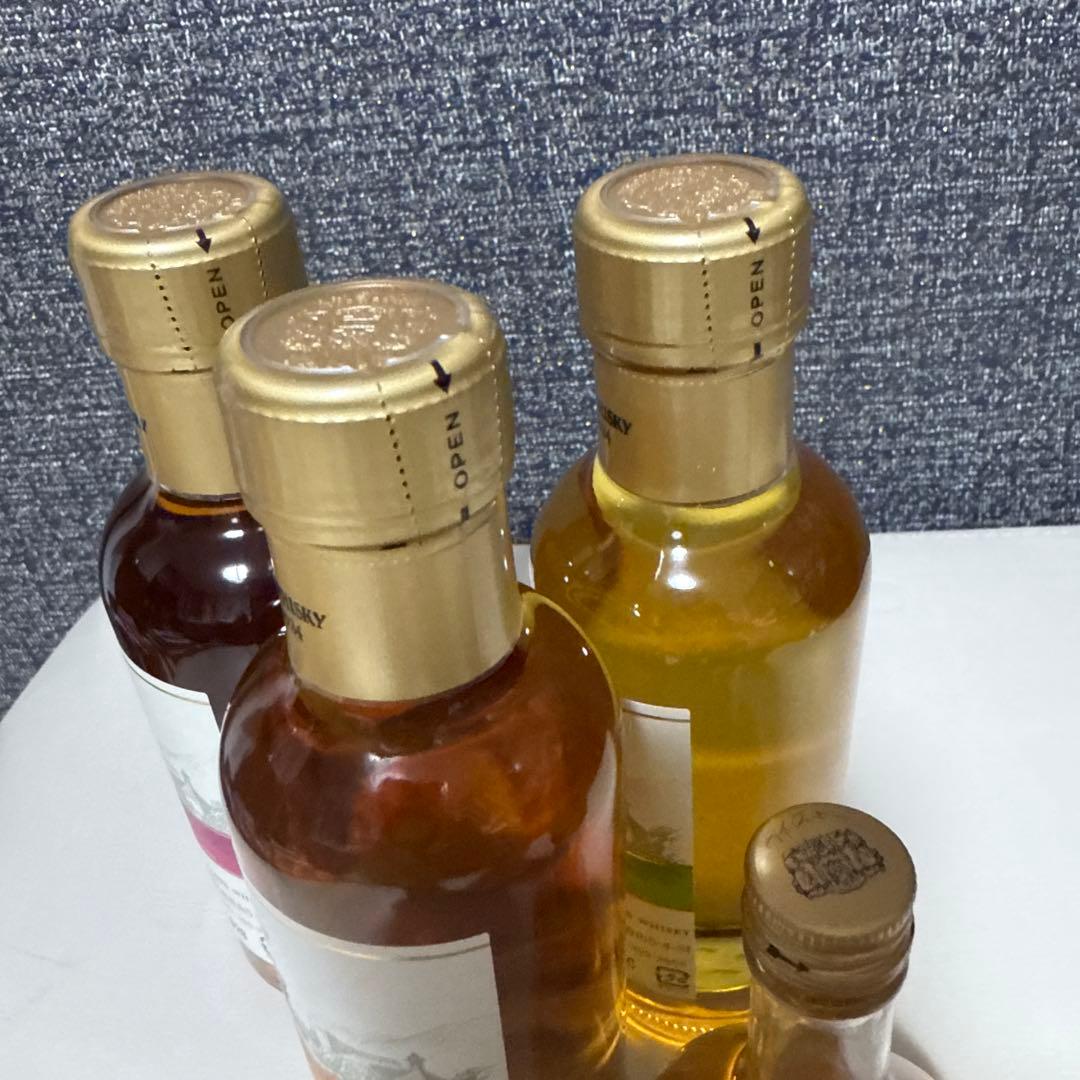 ニッカウイスキー シングルモルト宮城峡 限定3本セット　小瓶スーパーニッカ付き