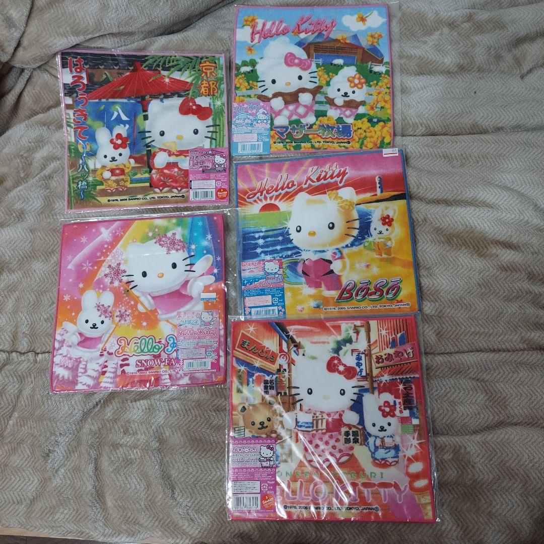 HELLOKITTY はろうきてぃ ご当地ハンカチ sanrio　28枚