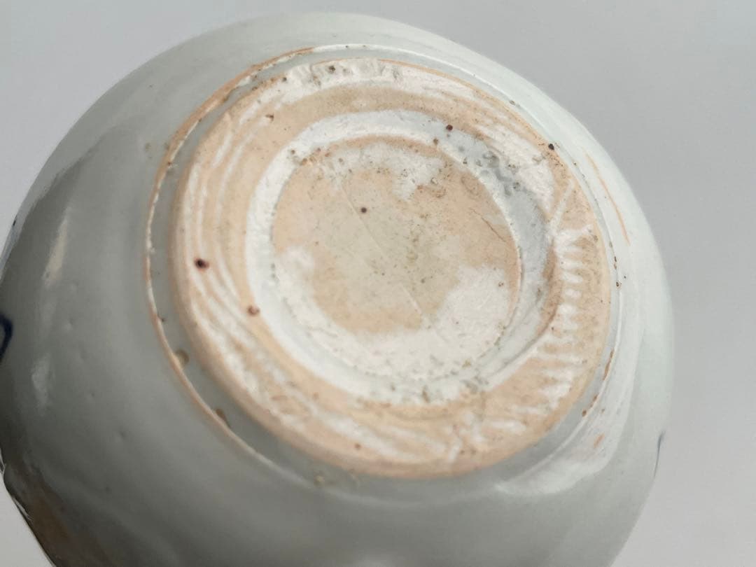 陶芸家　作家物　加藤静允　染付　網目文　徳利　酒器　一輪挿し　初期伊万里写　共箱