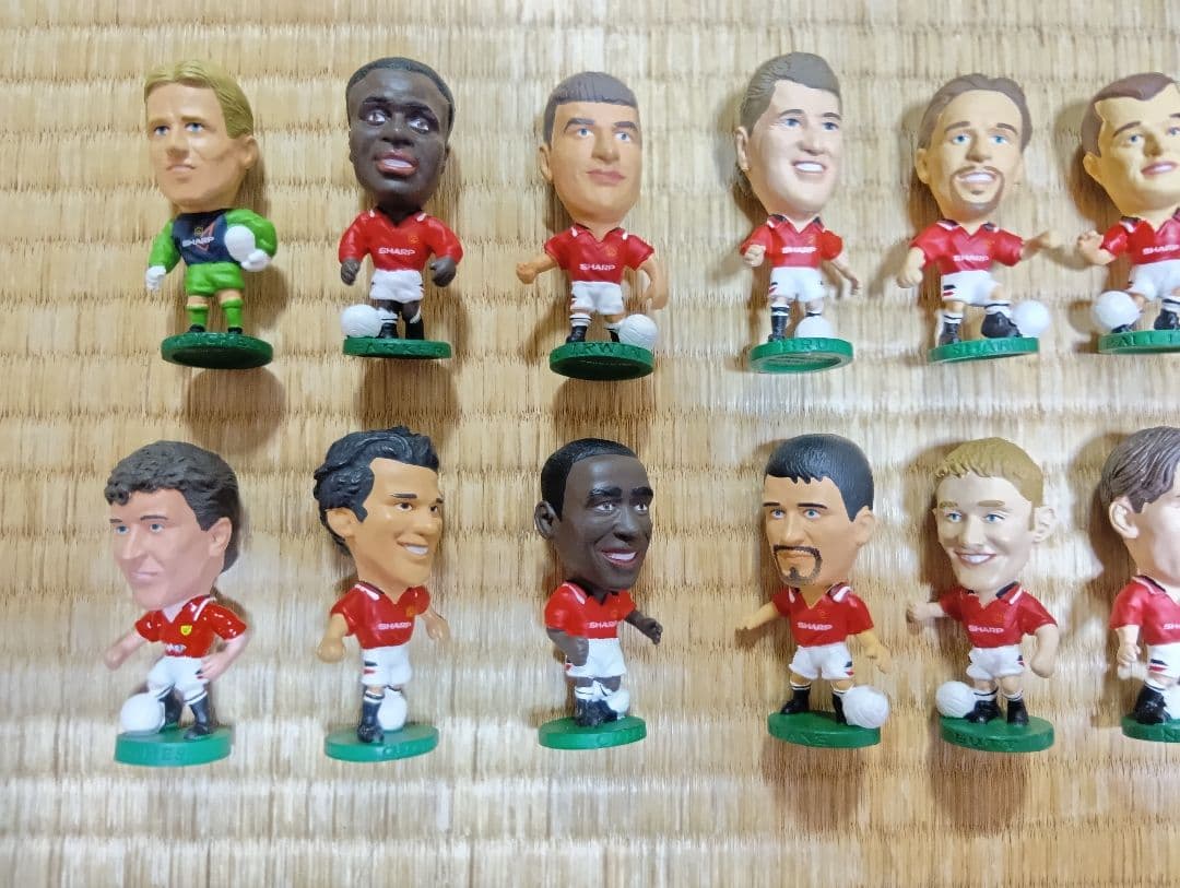 コリンシアン マンチェスターユナイテッド1994 95-1996フィギュア17体