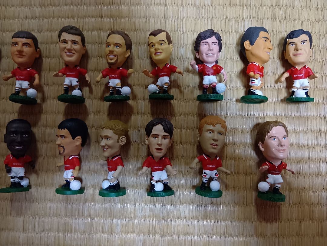 コリンシアン マンチェスターユナイテッド1994 95-1996フィギュア17体