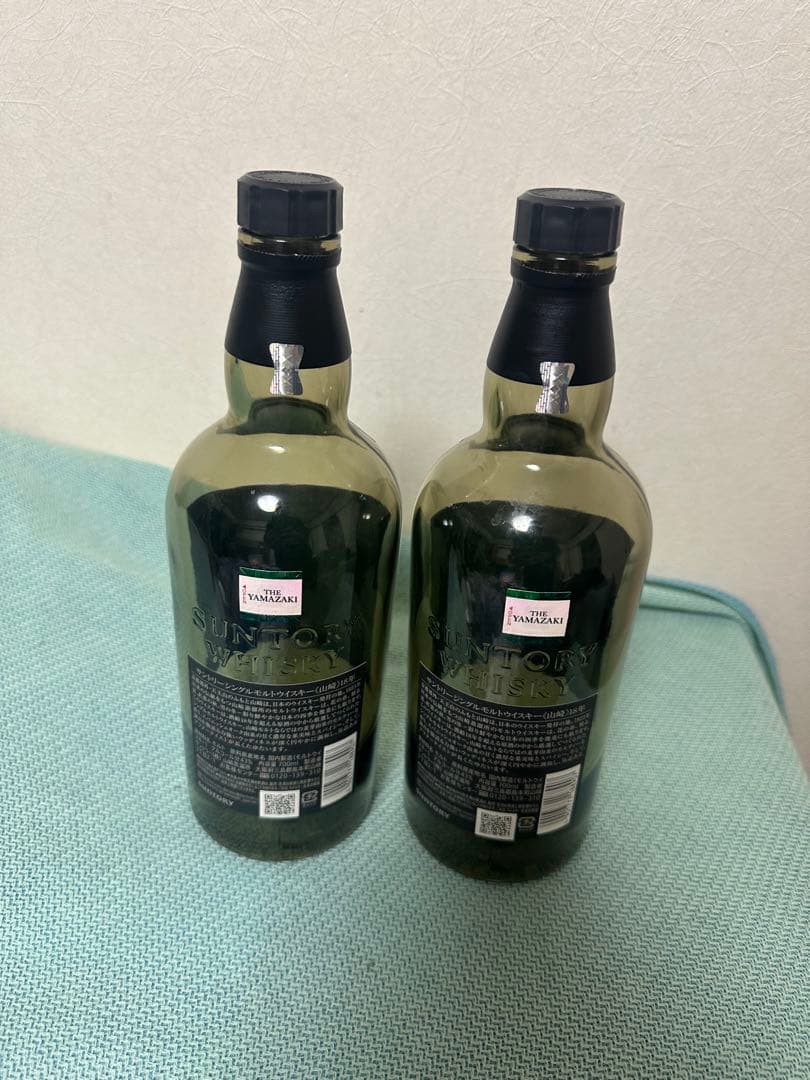 山崎18年　空瓶空箱　2セット　美品