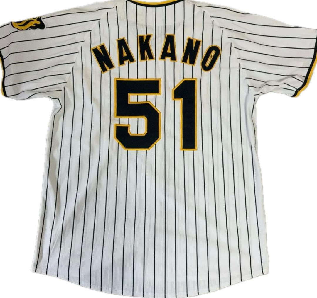 美品未着用　阪神タイガース　ユニフォーム　中野 Lサイズ