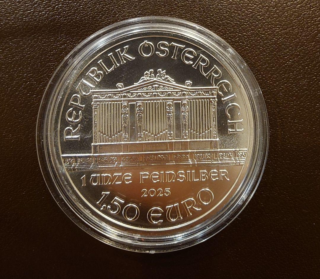 オーストリア 1オンス 銀貨 2025年