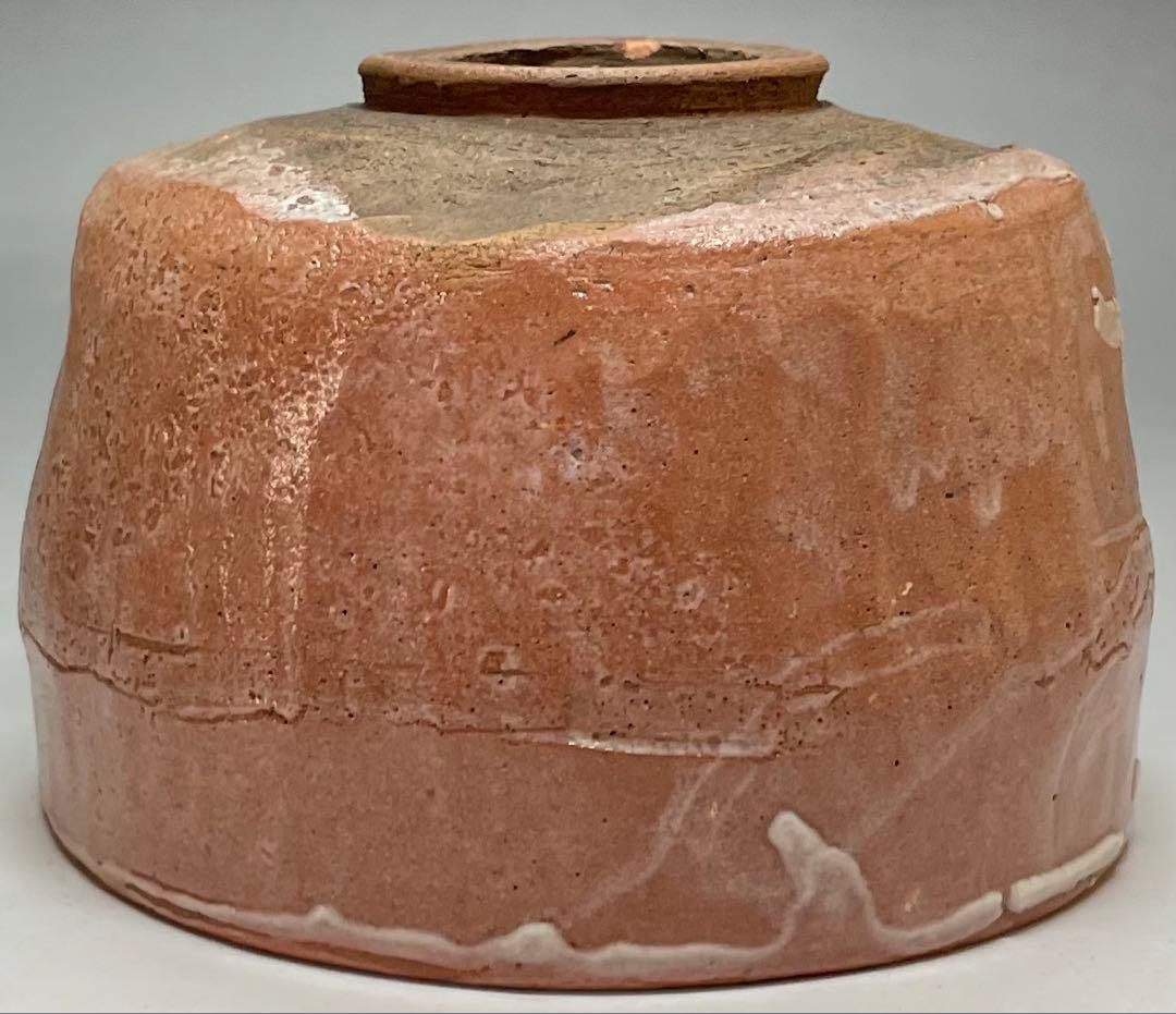 赤楽茶碗　光悦　のき下　共箱　e7762b