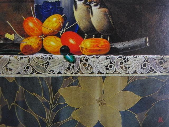 小澤一正　「日常の静物」、希少画集より、状態良好、新品高級額装付