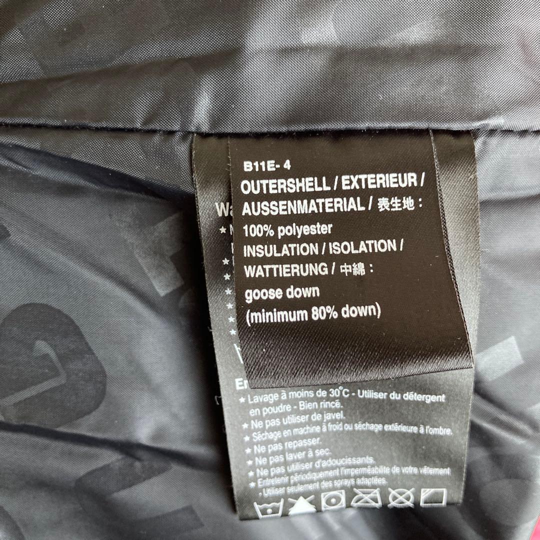 Burton ピンク キルティング フード付き